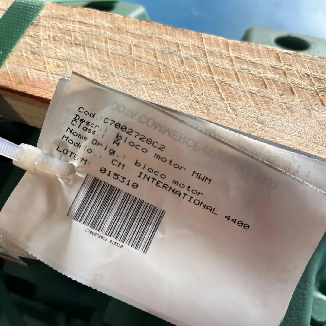 BLOCO MOTOR MWM PARCIAL INTERNATIONAL 4400 8