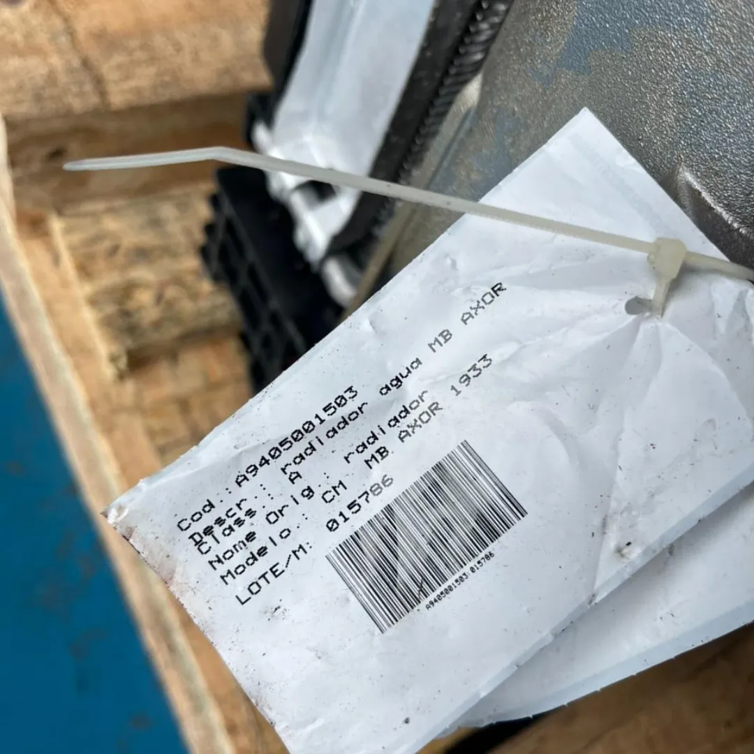 RADIADOR COMPLETO MB AXOR 1933 8