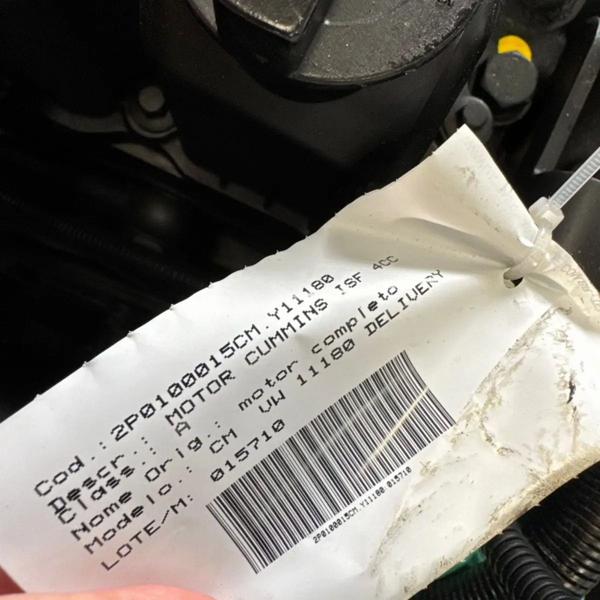 MOTOR CUMMINS ISF 4CC 3