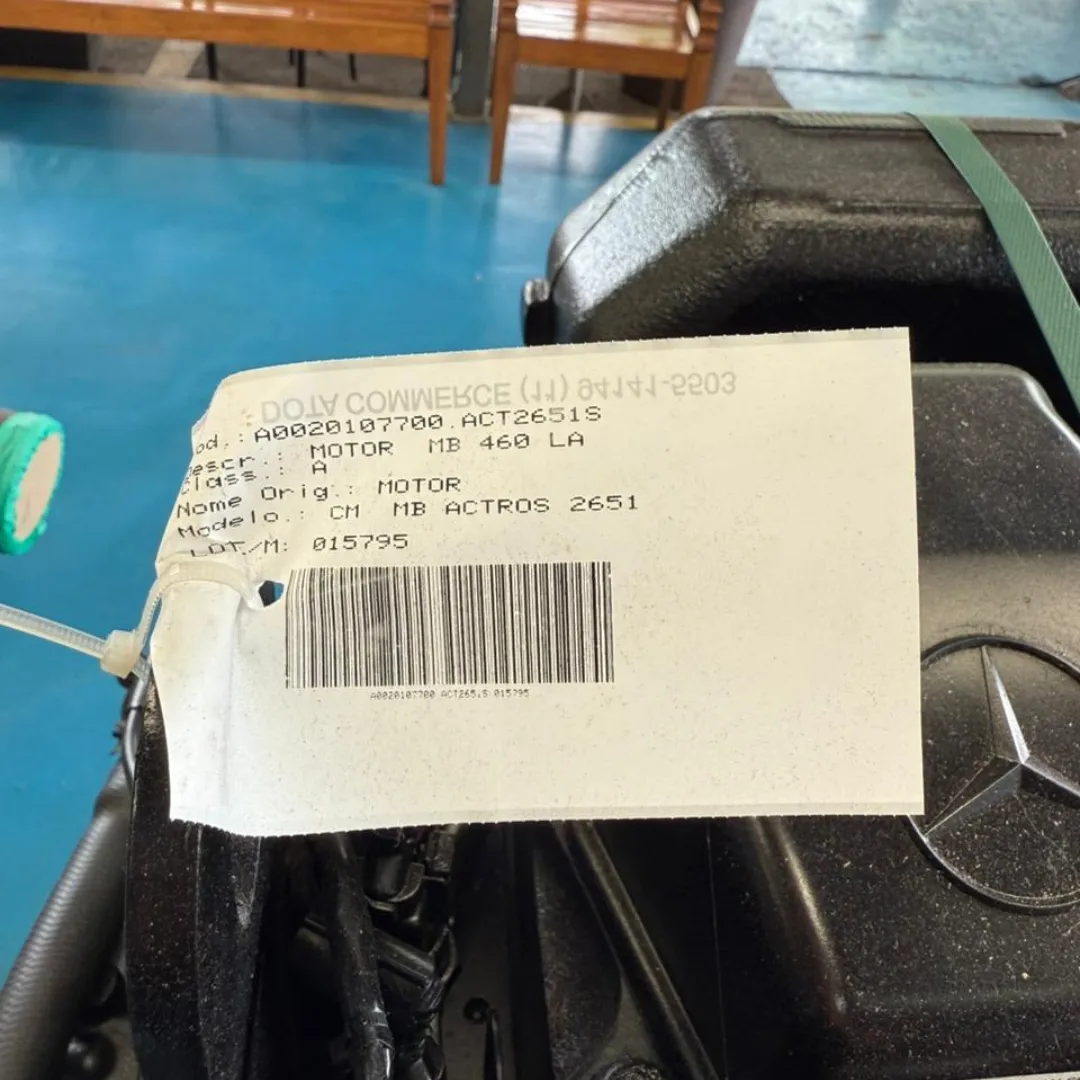 MOTOR 460 MB ACTROS 2651 PROMO DE JANEIRO 7