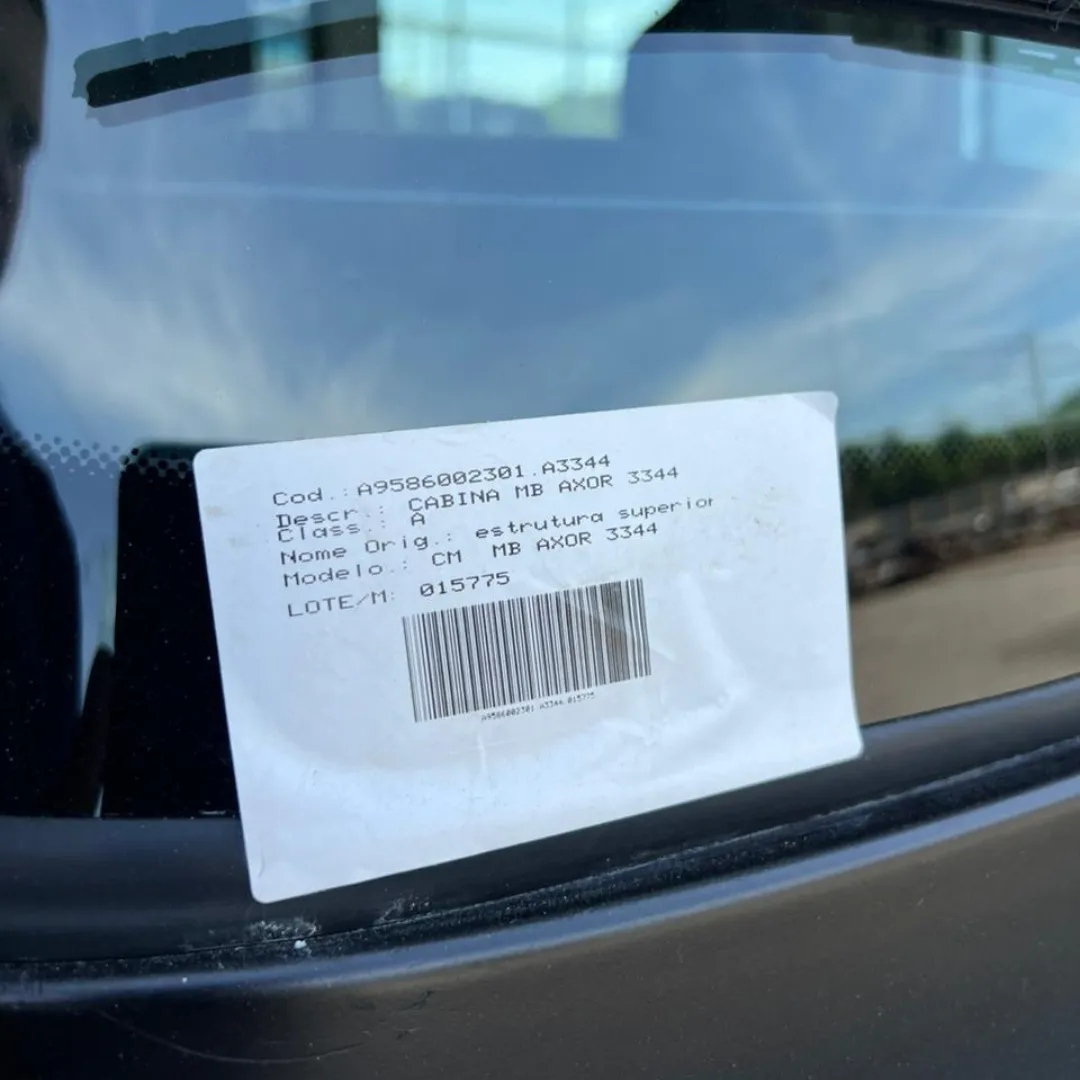 CABINA MB AXOR 3344 PROMO DE MARÇO 8