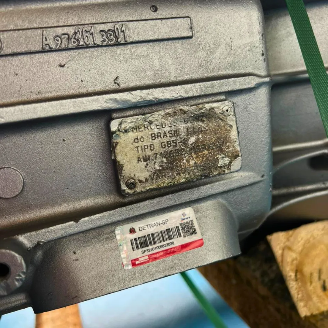 CÂMBIO G85 MB L1620 7