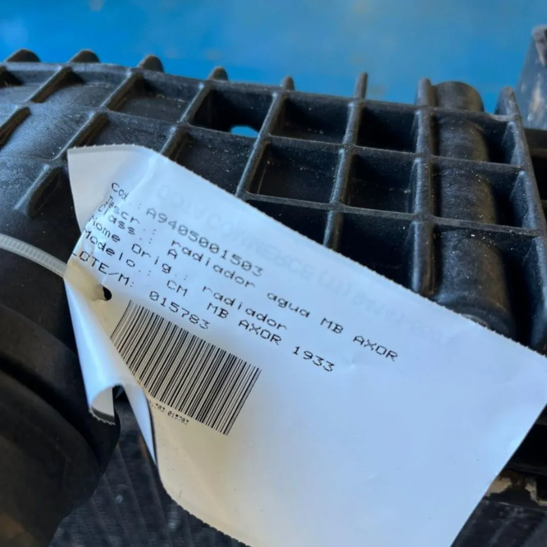 RADIADOR ÁGUA MB AXOR 1933 7