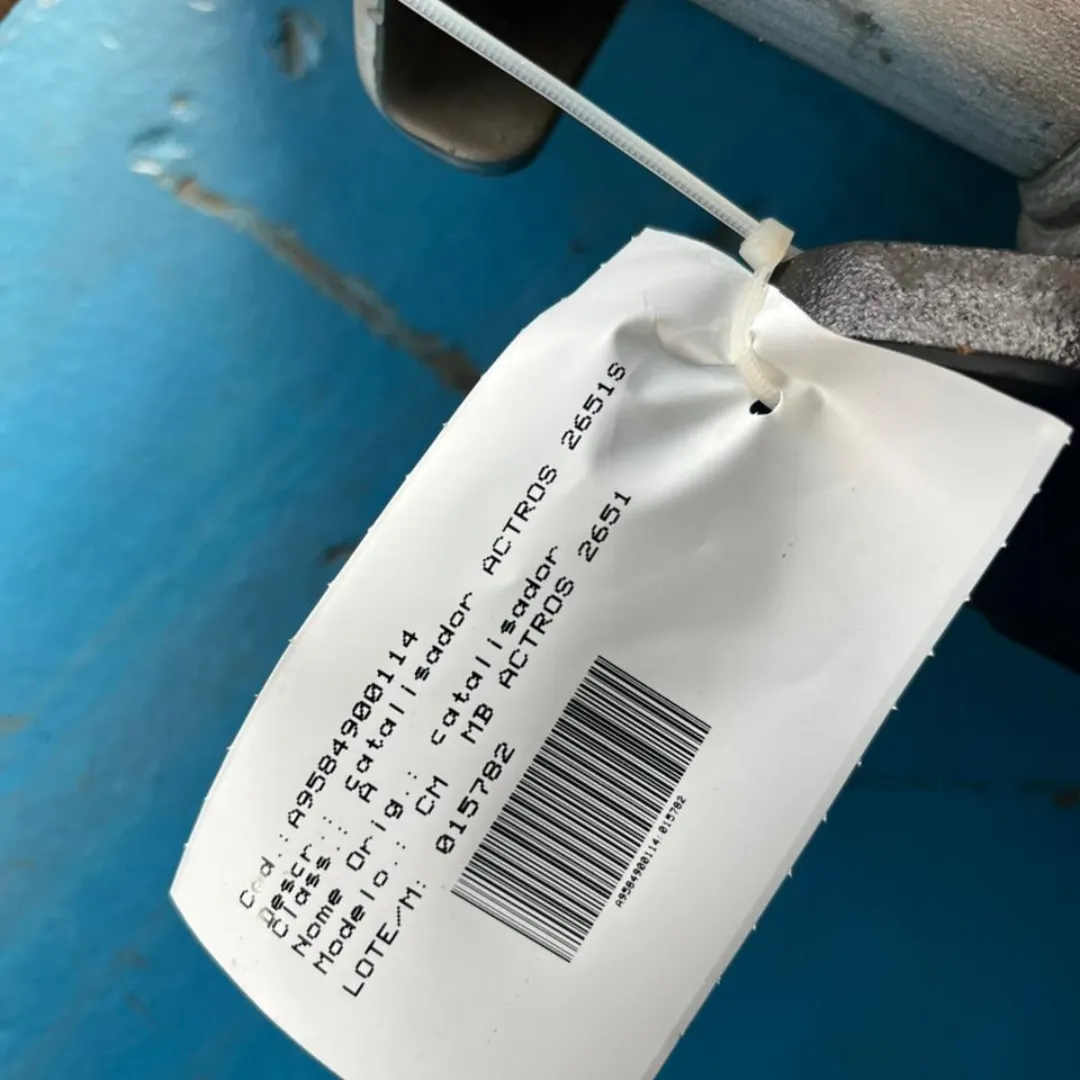 CATALISADOR MB ACTROS 2651S 7