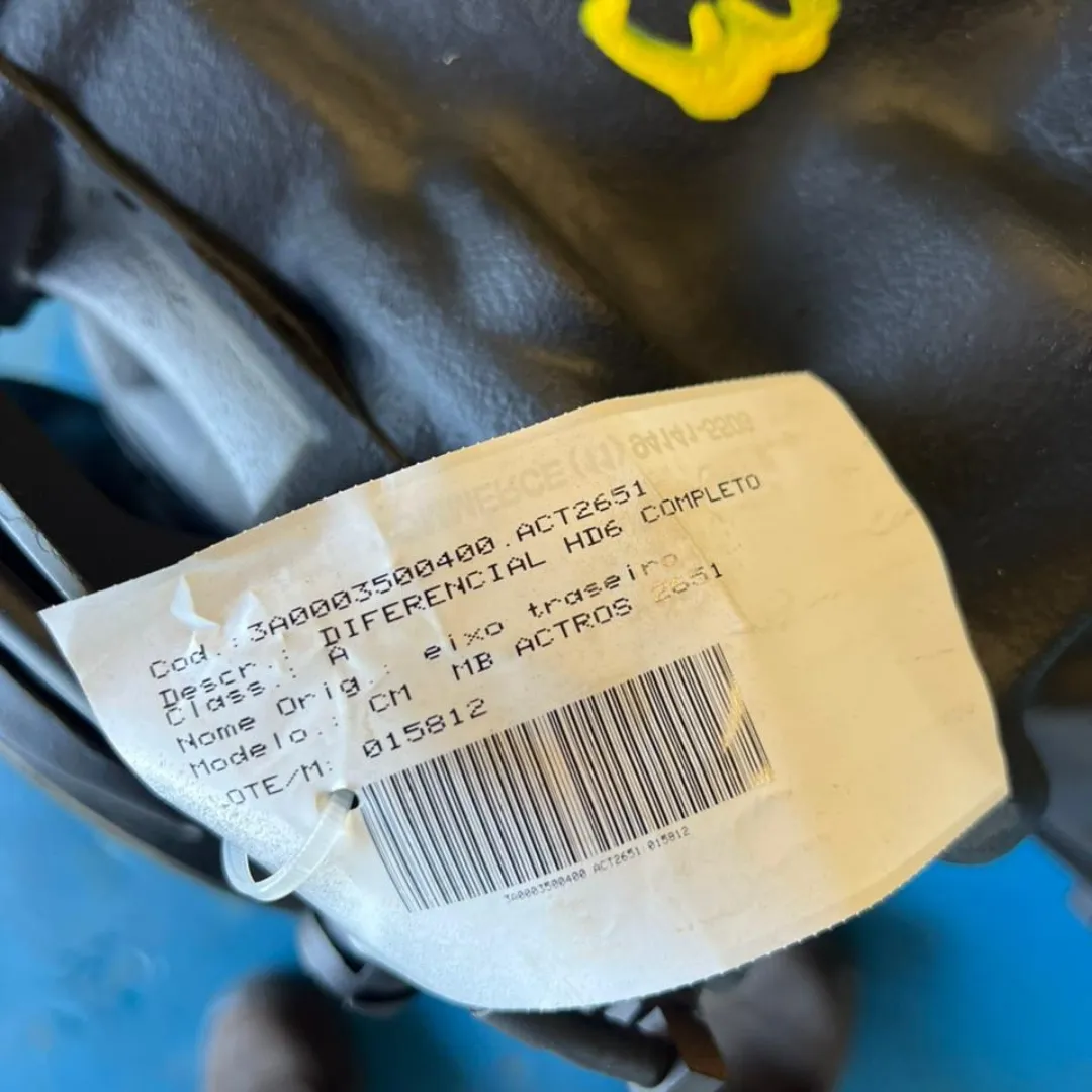 DIFERENCIAL HD6 MB ACTROS 2651 8