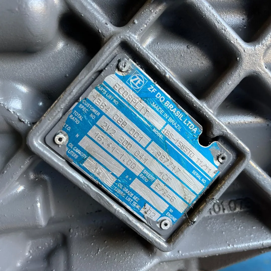 CAMBIO ZF 16S1585 TD VW CONSTELLATION 19.330 8