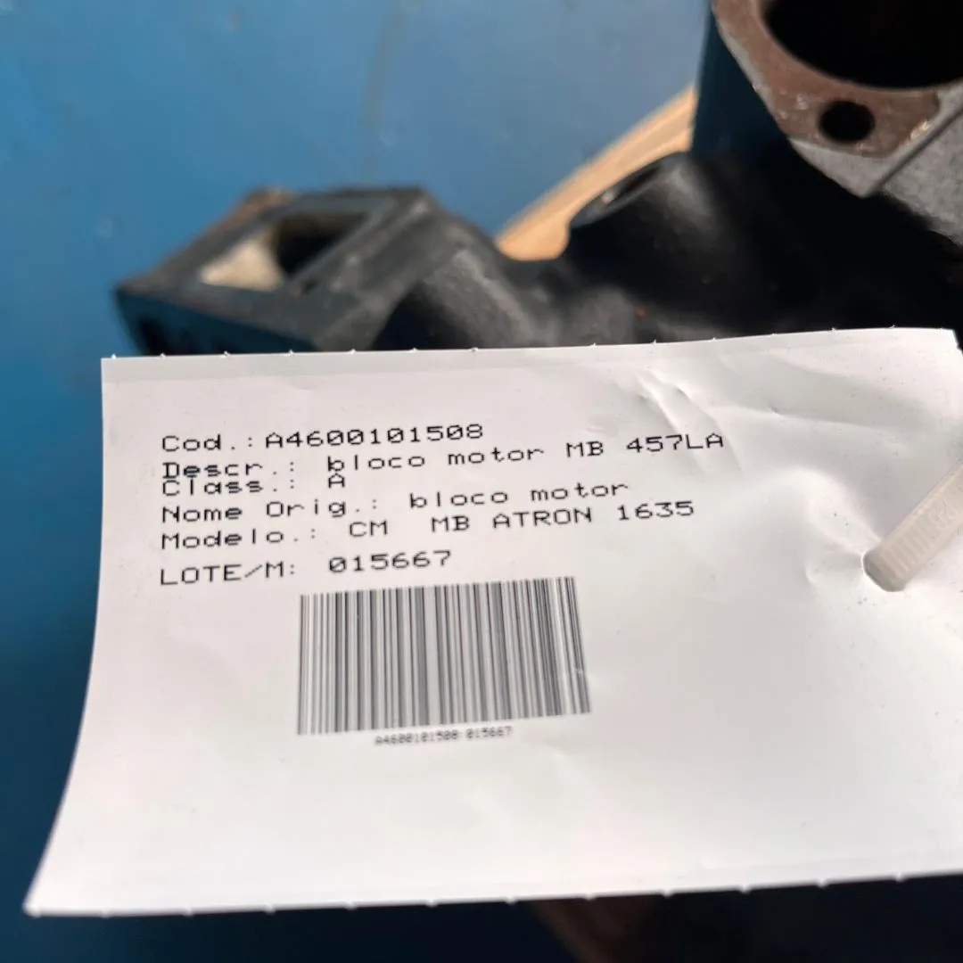 BLOCO MOTOR MERCEDES-BENZ ATRON 1635 7