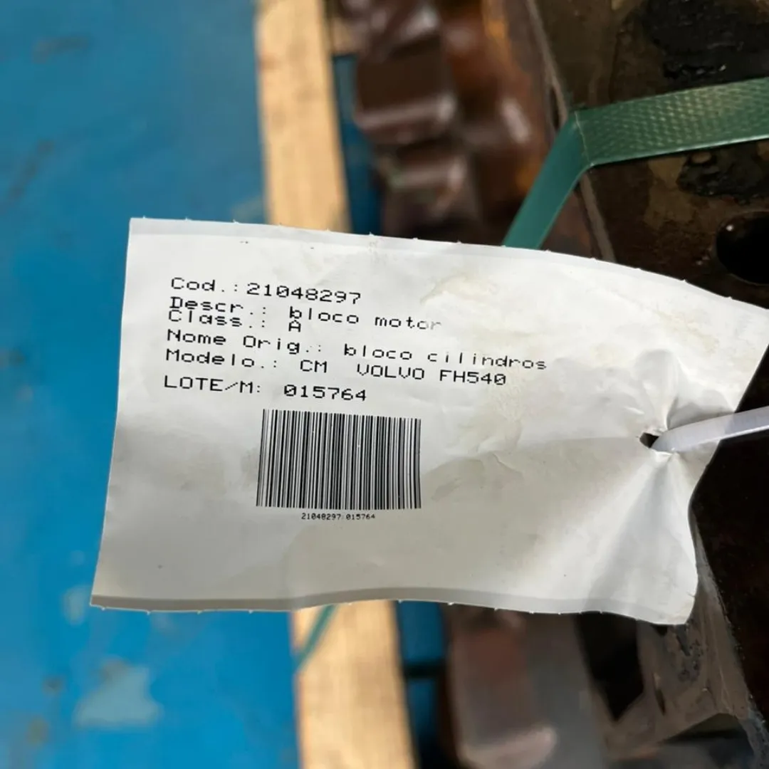 BLOCO MOTOR VOLVO FH 540 7