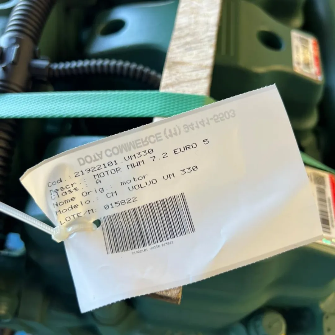 MOTOR MWM 7.2 EURO 5 VOLVO VM 330 7