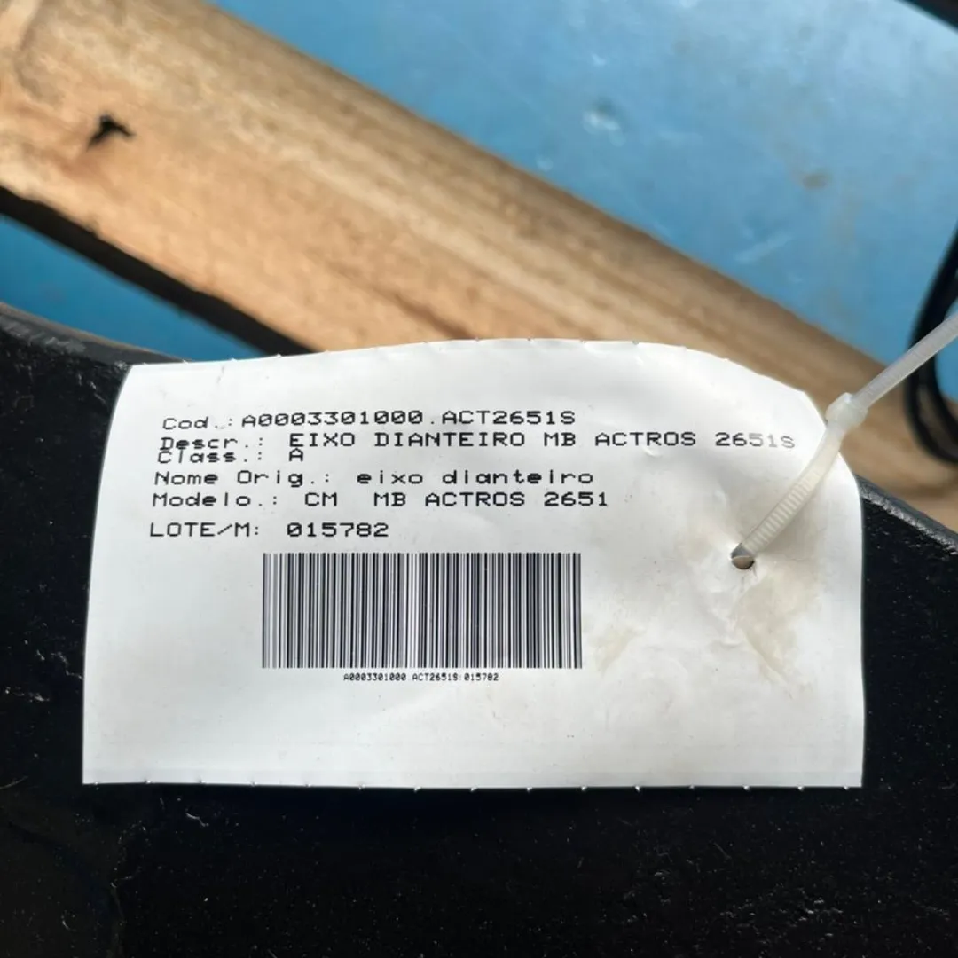 EIXO DIANTEIRO MB ACTROS 2651S 7