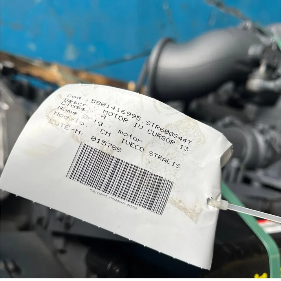 MOTOR CURSOR 13 IVECO STRALIS 9