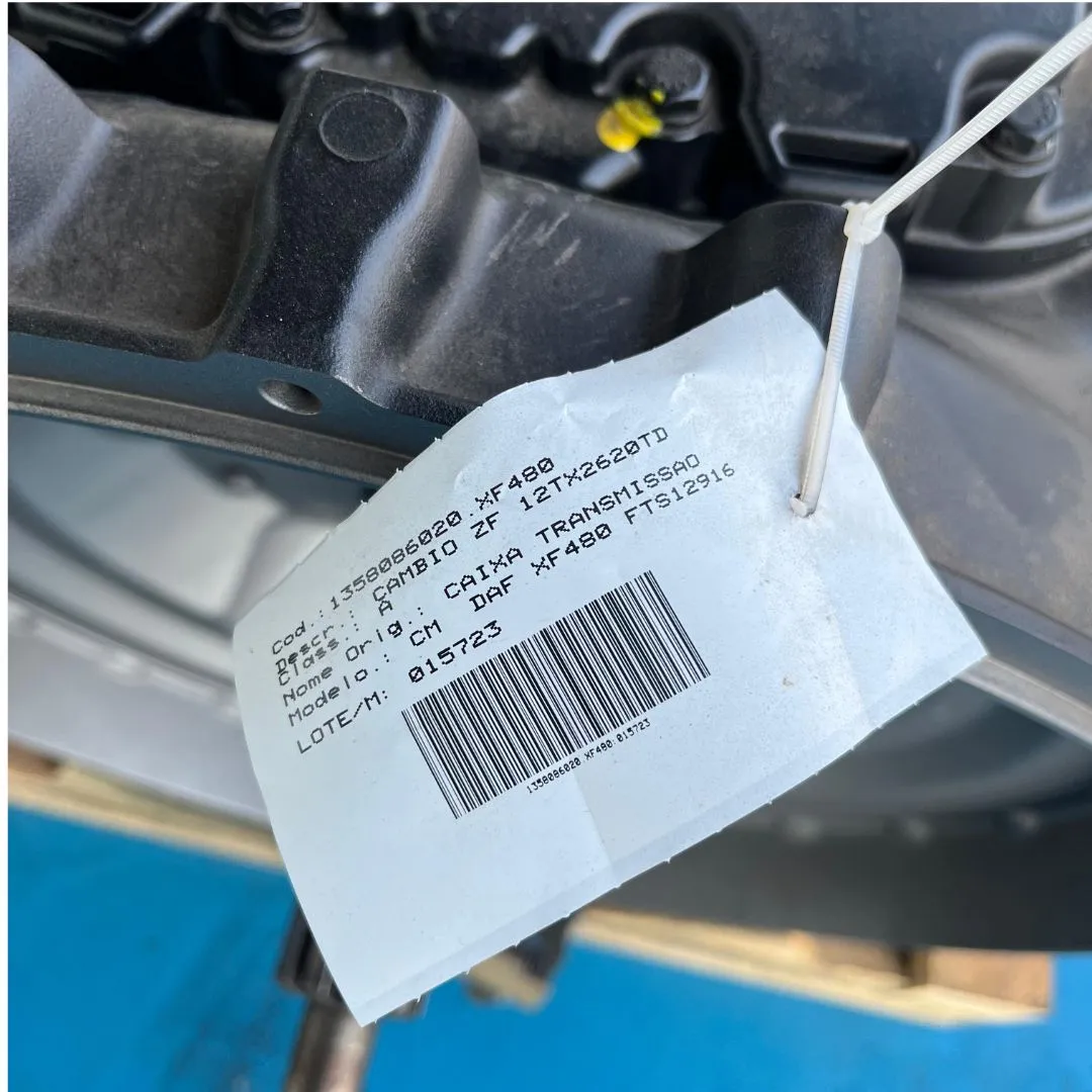 CAMBIO ZF 12TX2620TD DAF XF 480 PROMO DE OUTUBRO 8