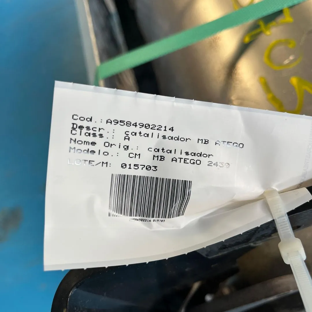 CATALISADOR MB ATEGO 2430 7