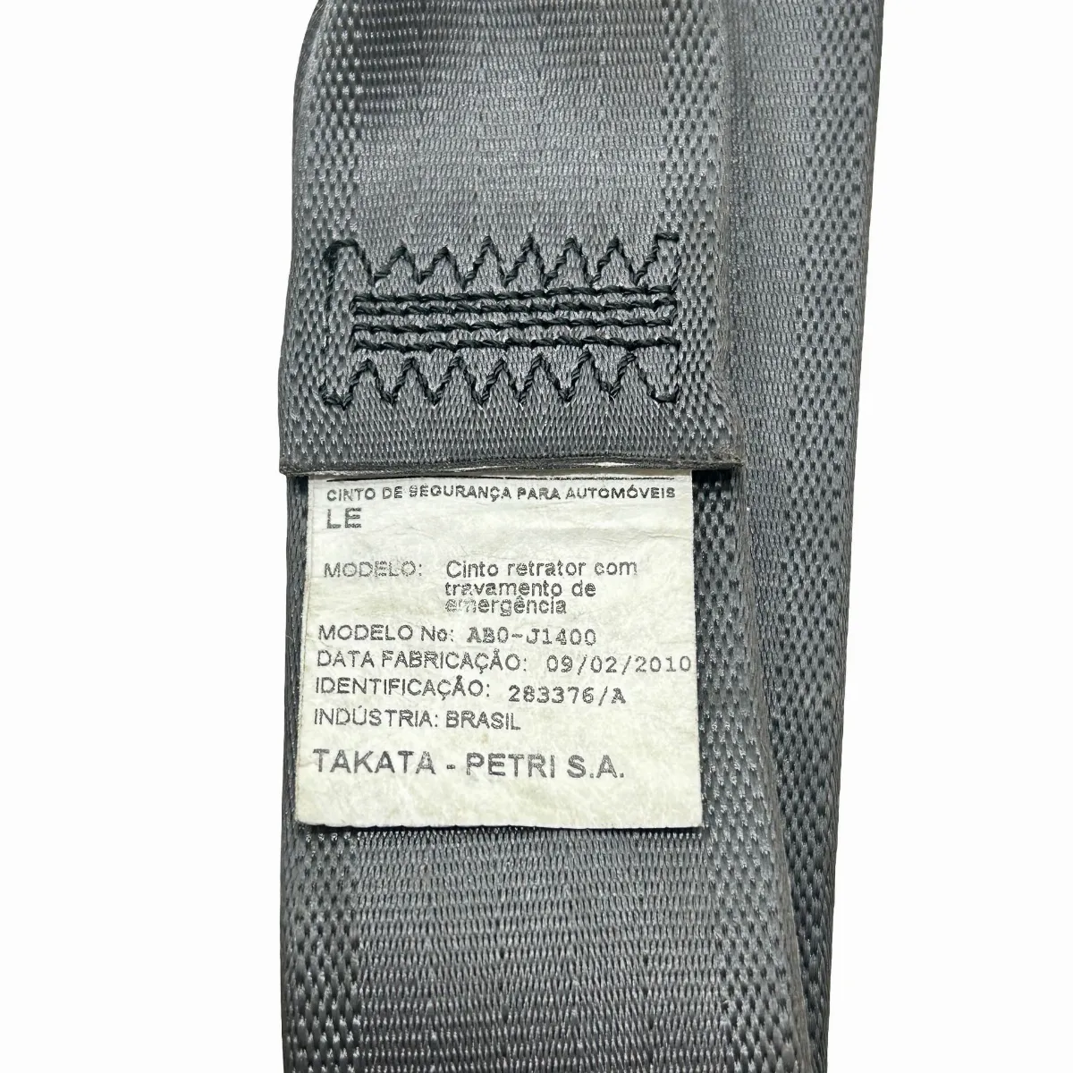 Cinto Segurança Traseiro Esquerdo Honda Fit 2009/2014 C7319 5