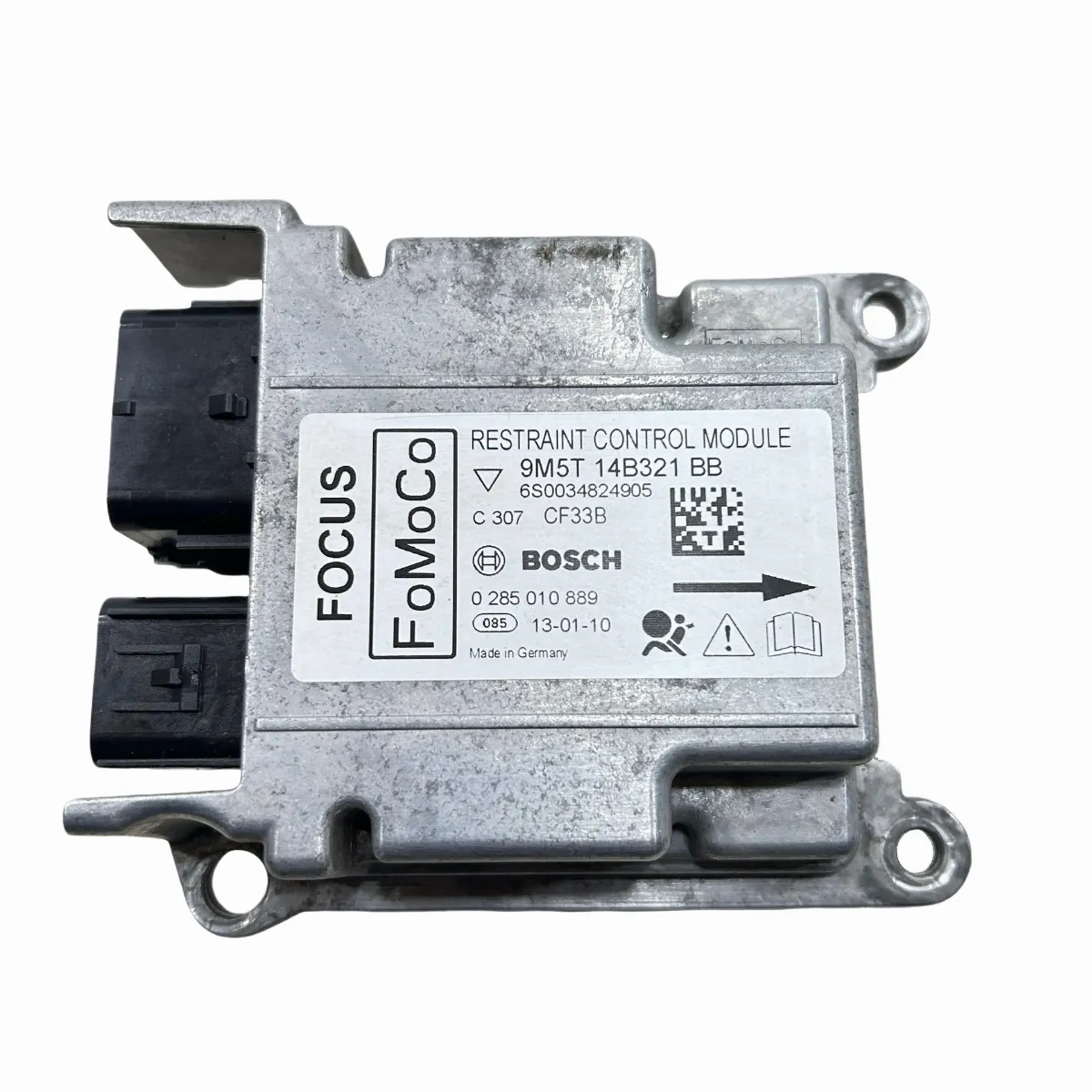 Modulo Airbag Ford Focus 2009 À 2013 9M5T14B321BB Acioando 1