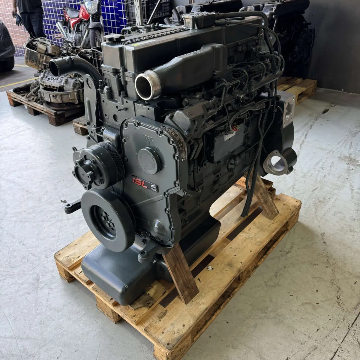 Motor Cummins ISL novo completo 4