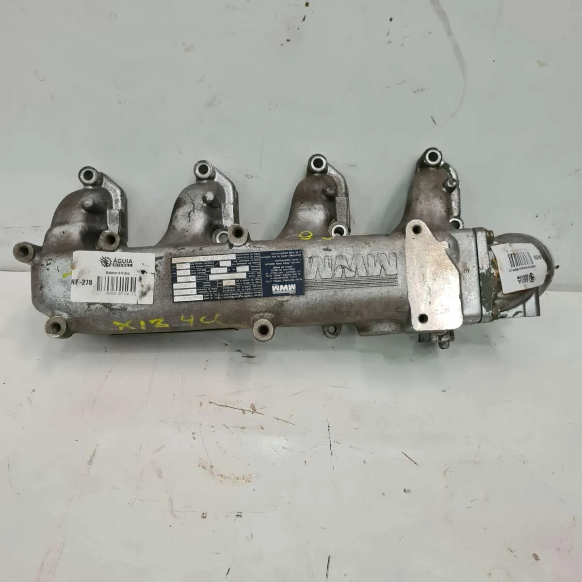 Coletor de Admissão Motor MWM X12 4cc 2