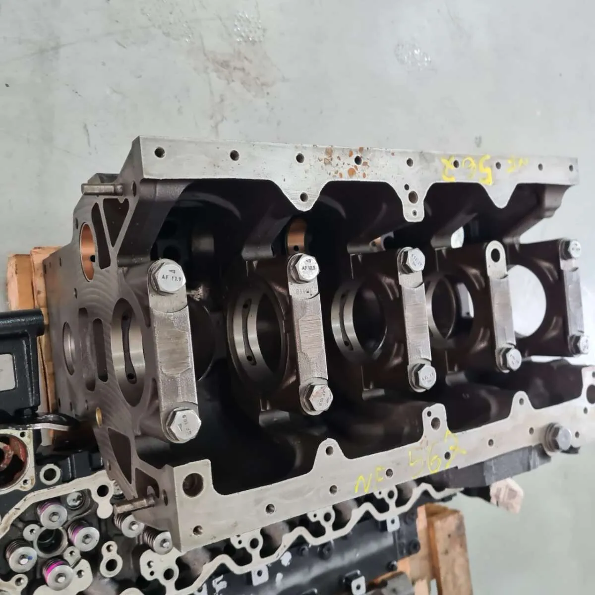 Bloco do motor MAN D08 4cc