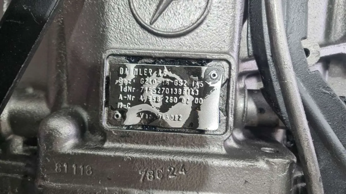 Câmbio MB G240/16 Semi-automático 4