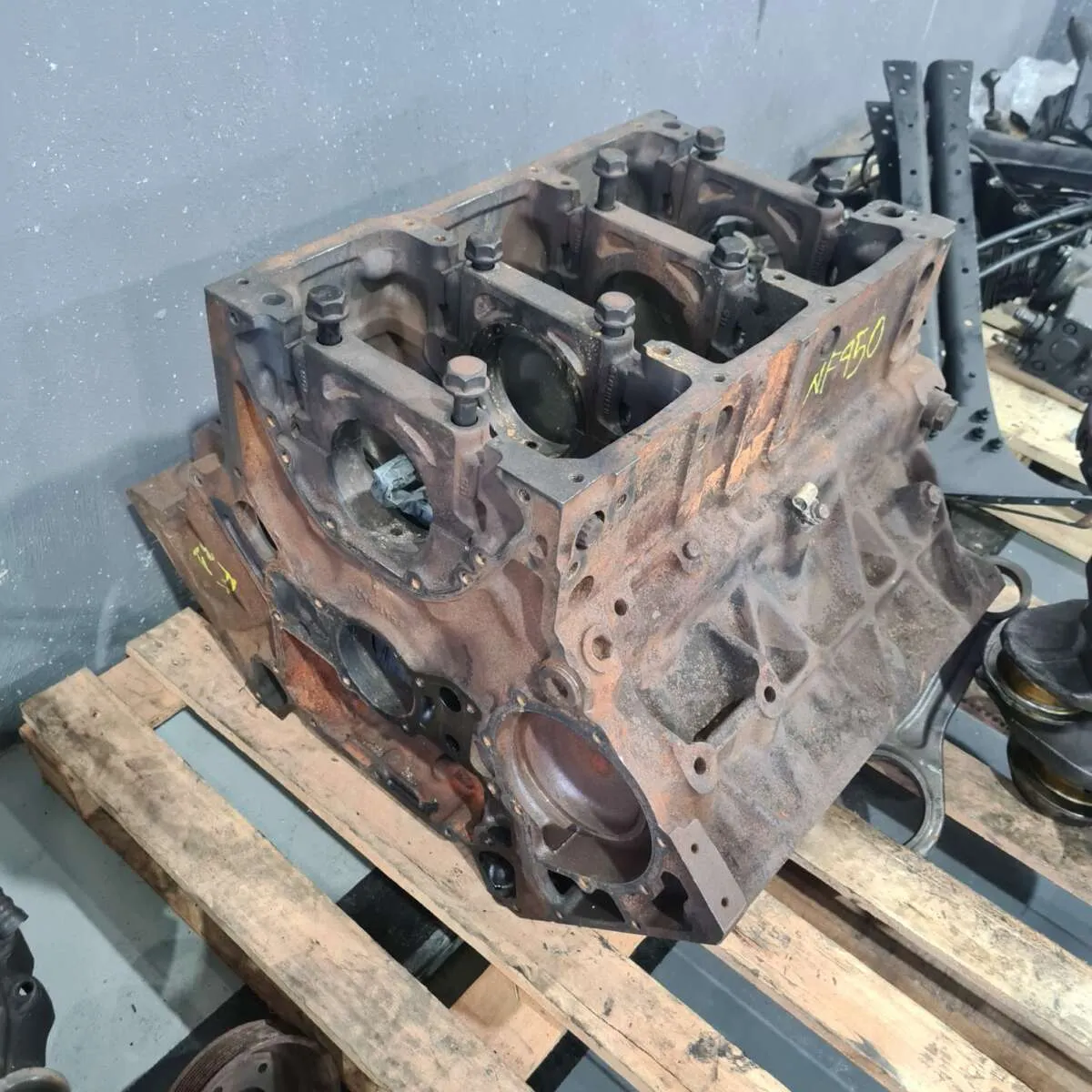 Bloco do motor Actros v6 1