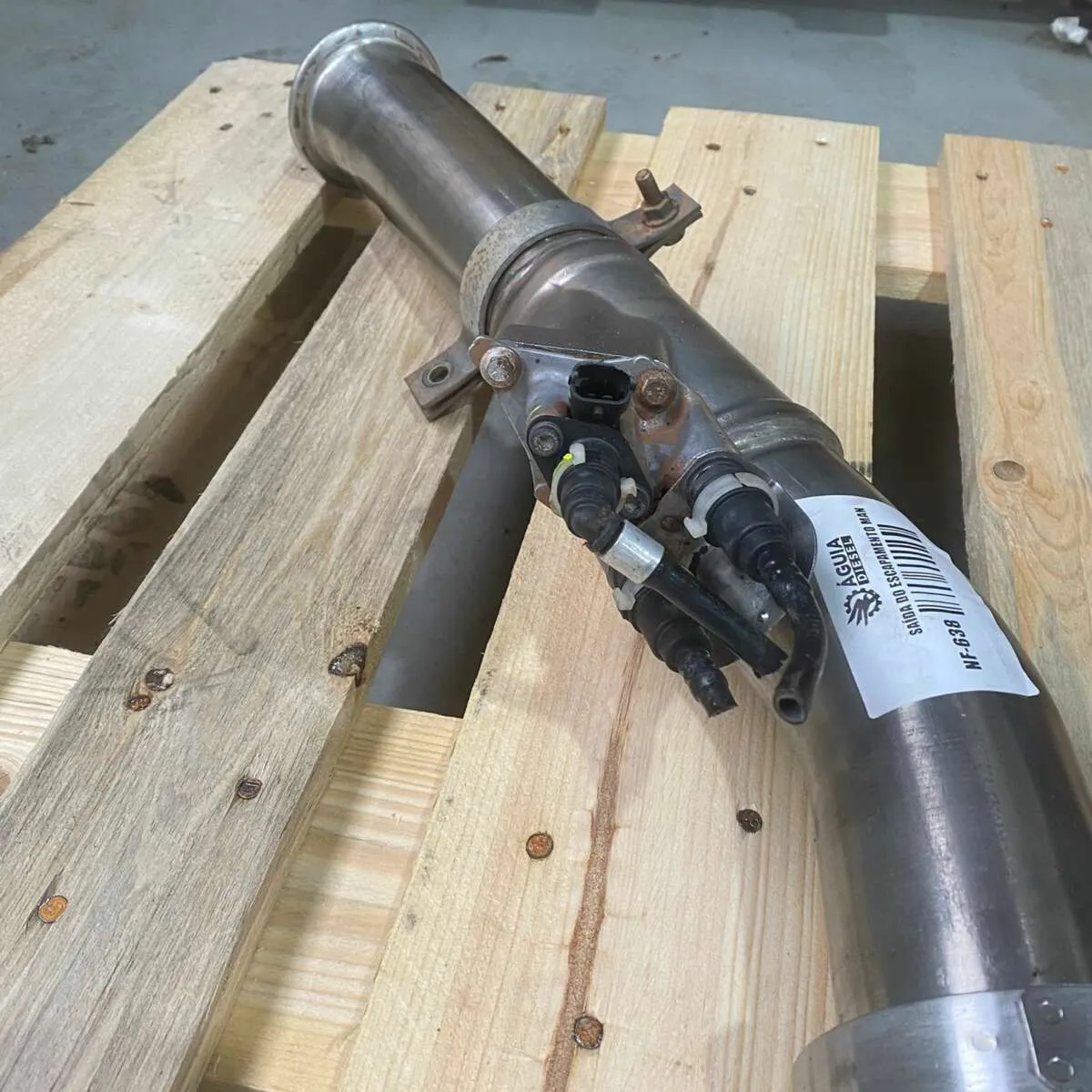 SaÍda do Escapamento MAN 4