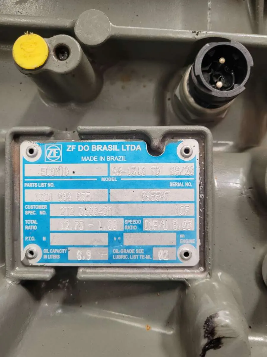 Câmbio ZF Ecomid – 9s 1310 TD 6