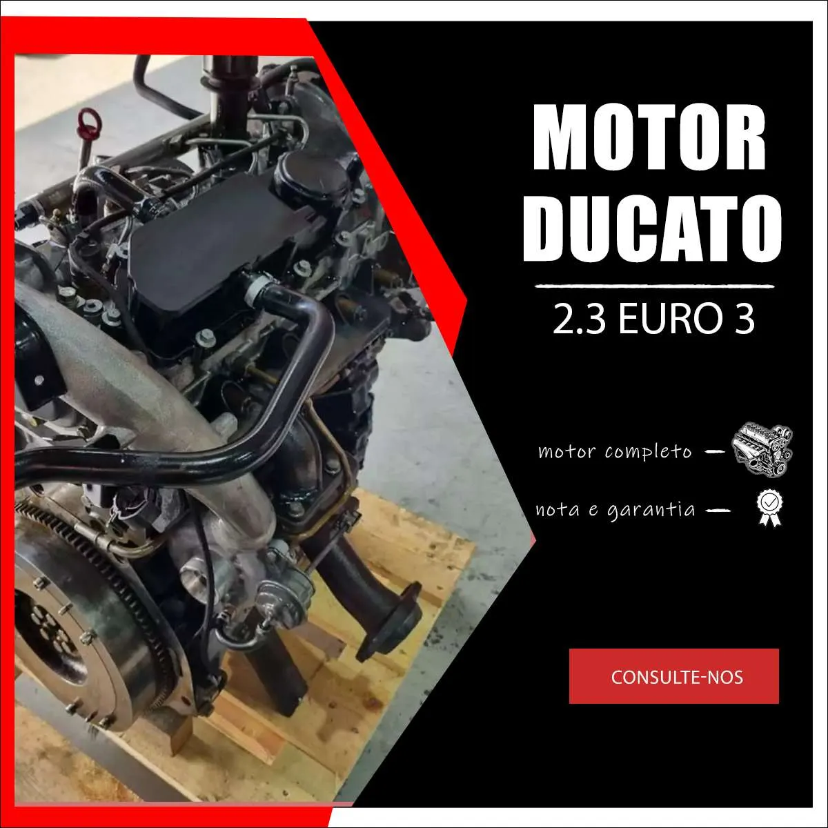 Motor Ducato 2.3 – Euro 3