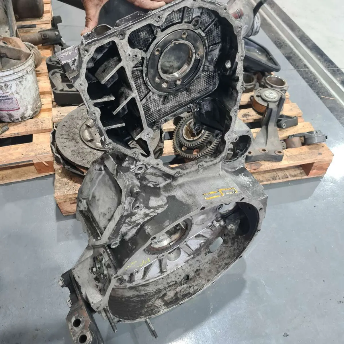 Carcaça do Volante Iveco Cursor 13