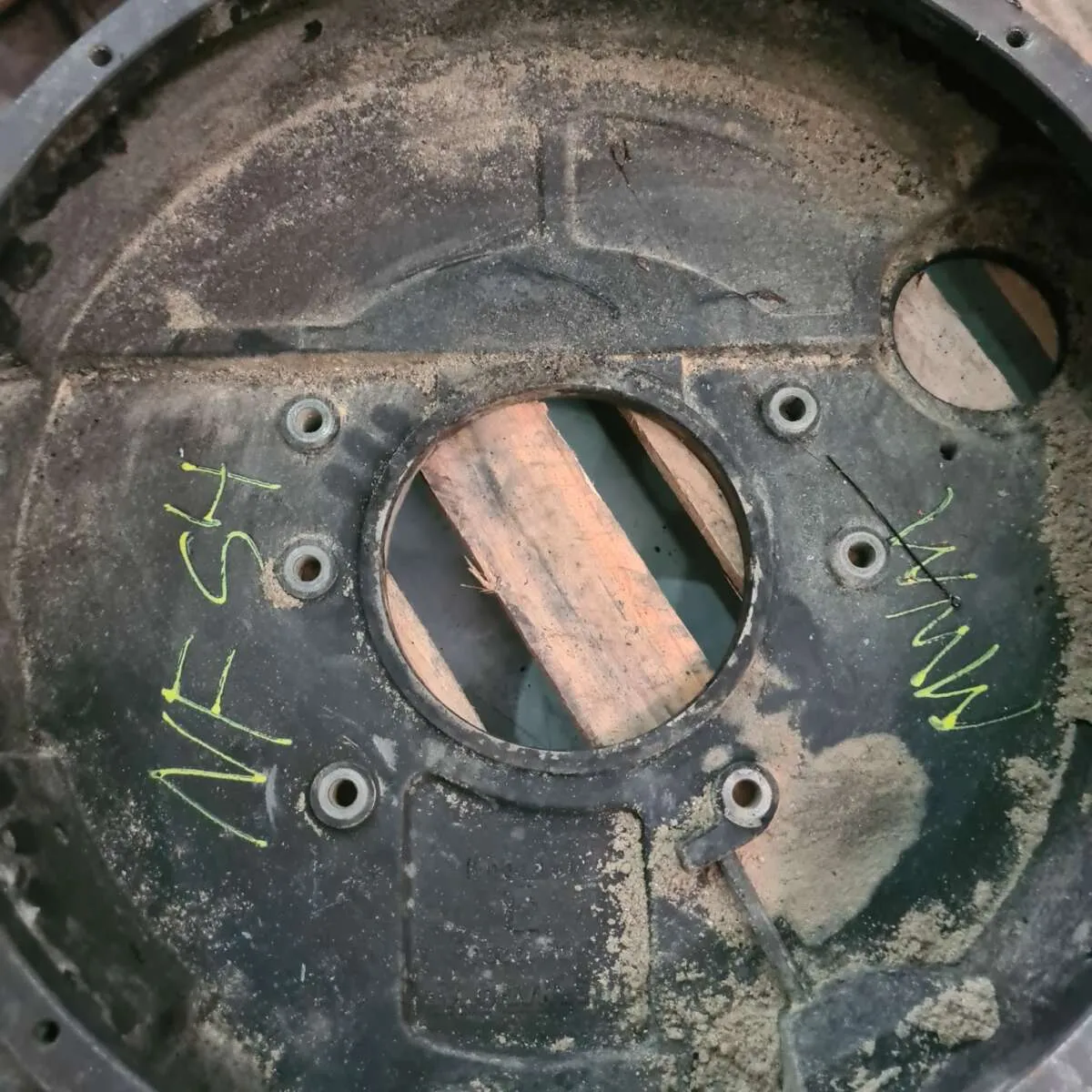 Carcaça do volante MWM NGD 3