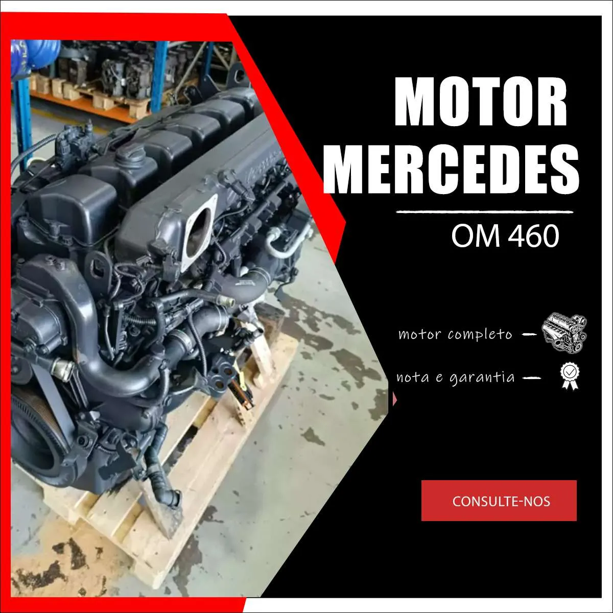 MOTOR OM 460 ACTROS 2651