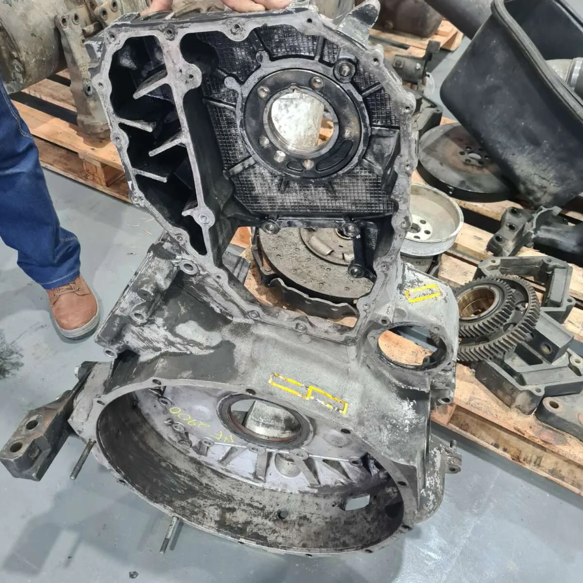 Carcaça do Volante Iveco Cursor 13 2