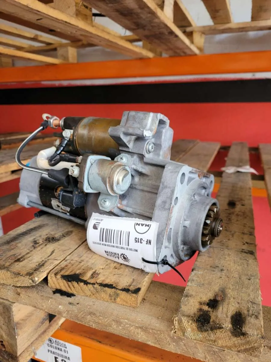 Motor de Partida MAN D08 6cc 3