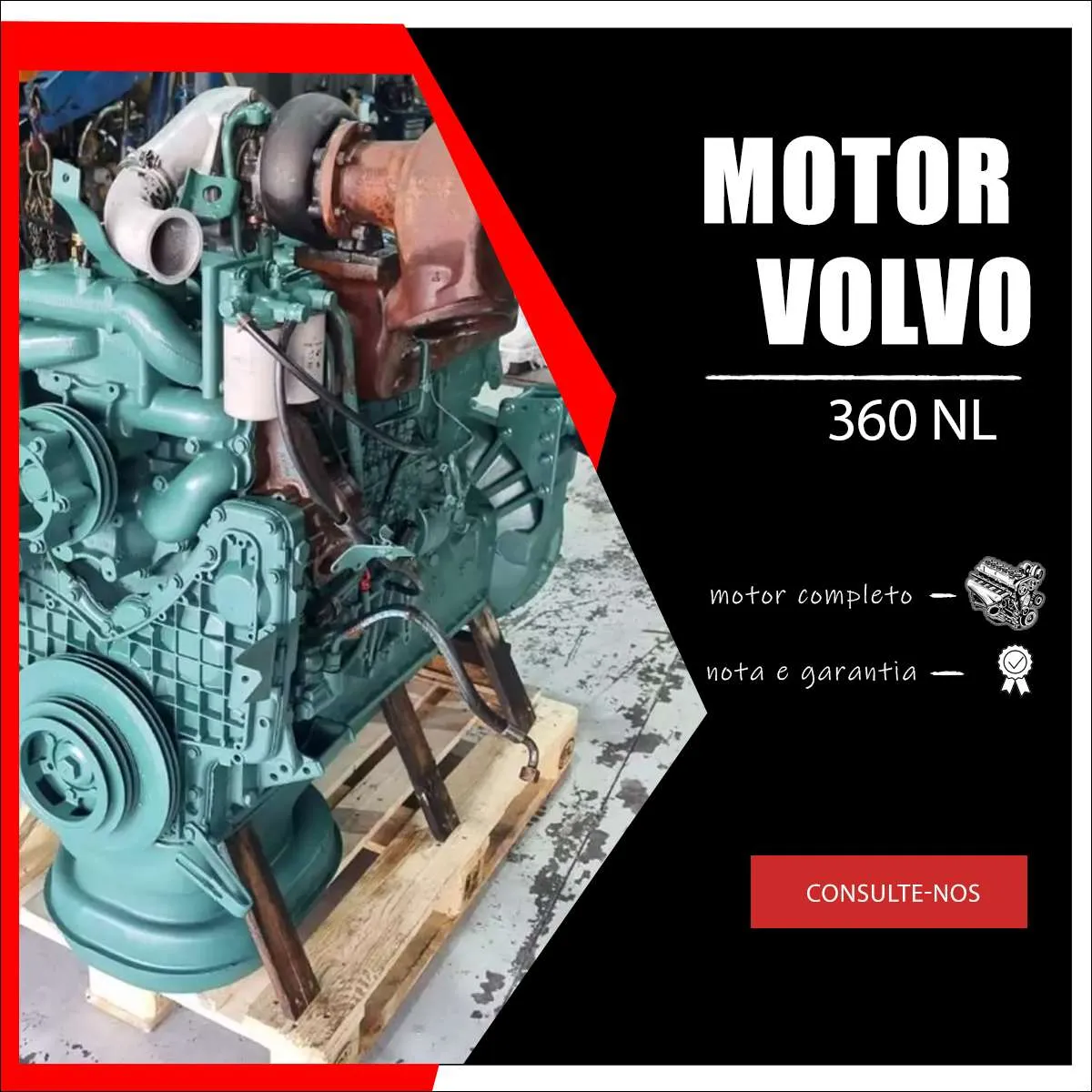 Motor Volvo 360 NL 10