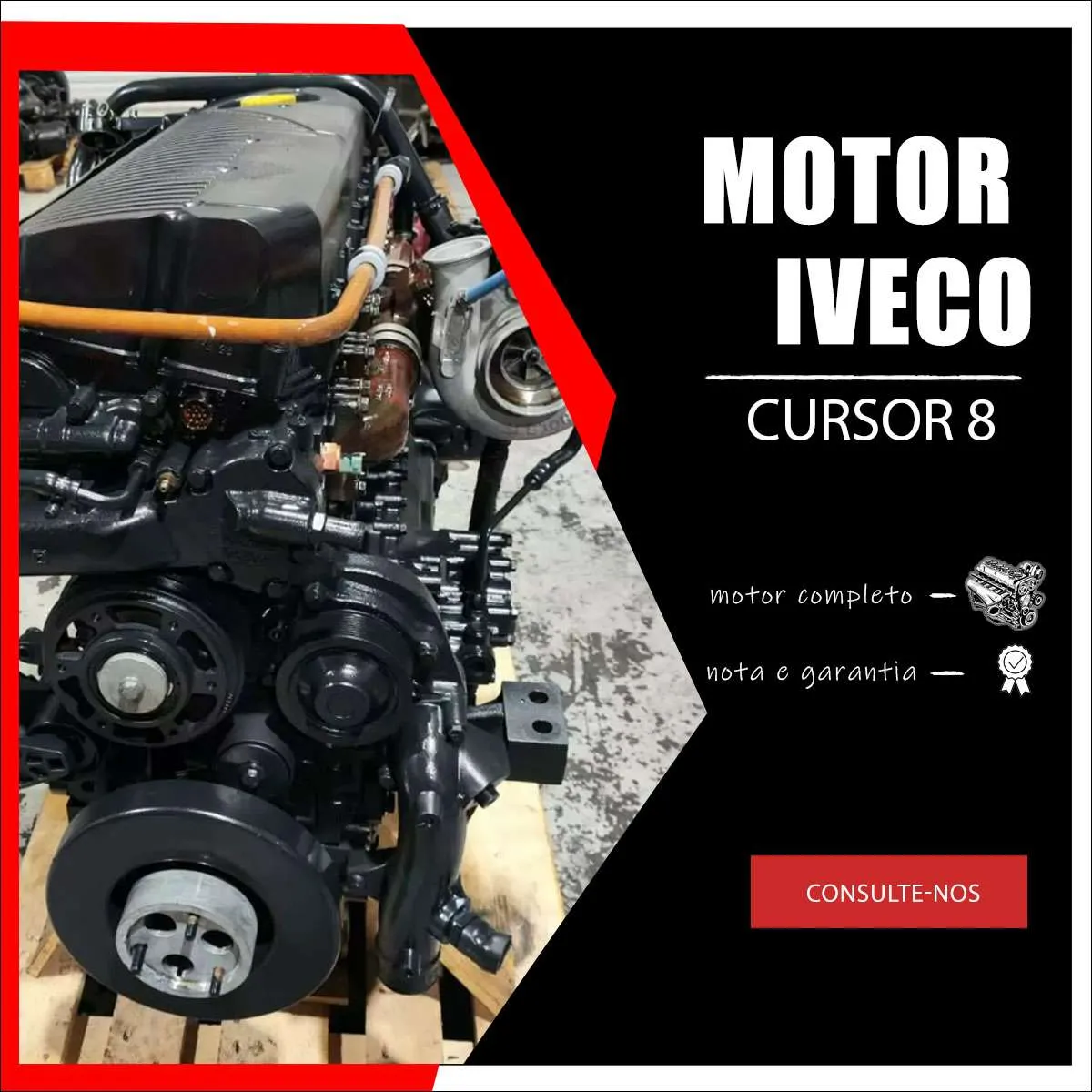 MOTOR IVECO CURSOR 8
