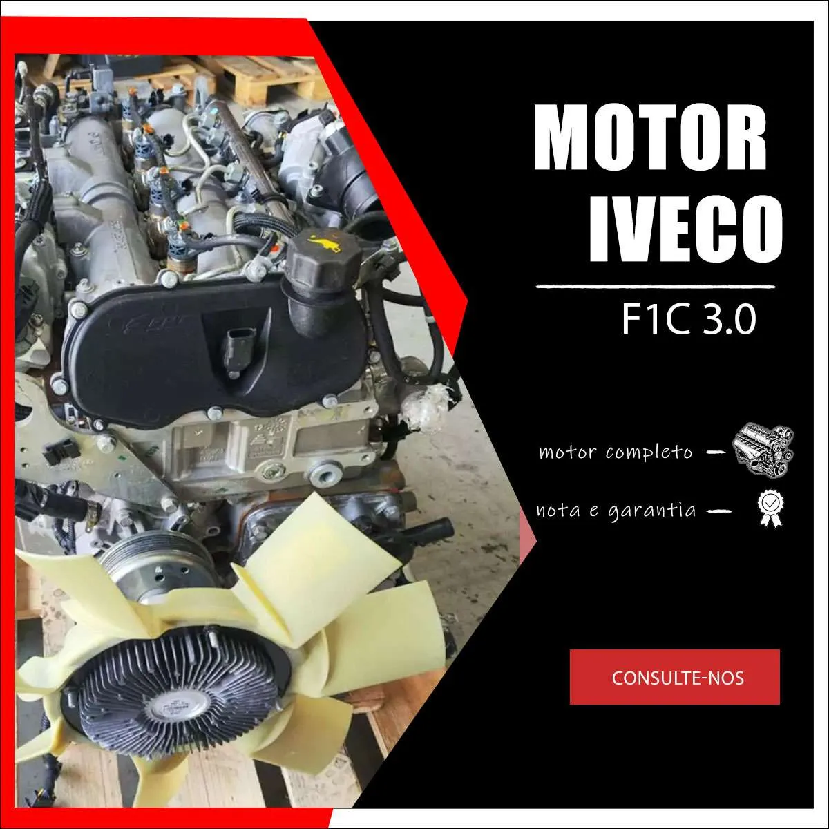 MOTOR IVECO F1C 3.0