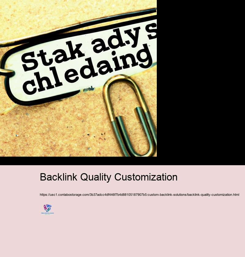 Staying Ahead: Adjusting Your Custom Back Links Technique to Changing Seo Fads