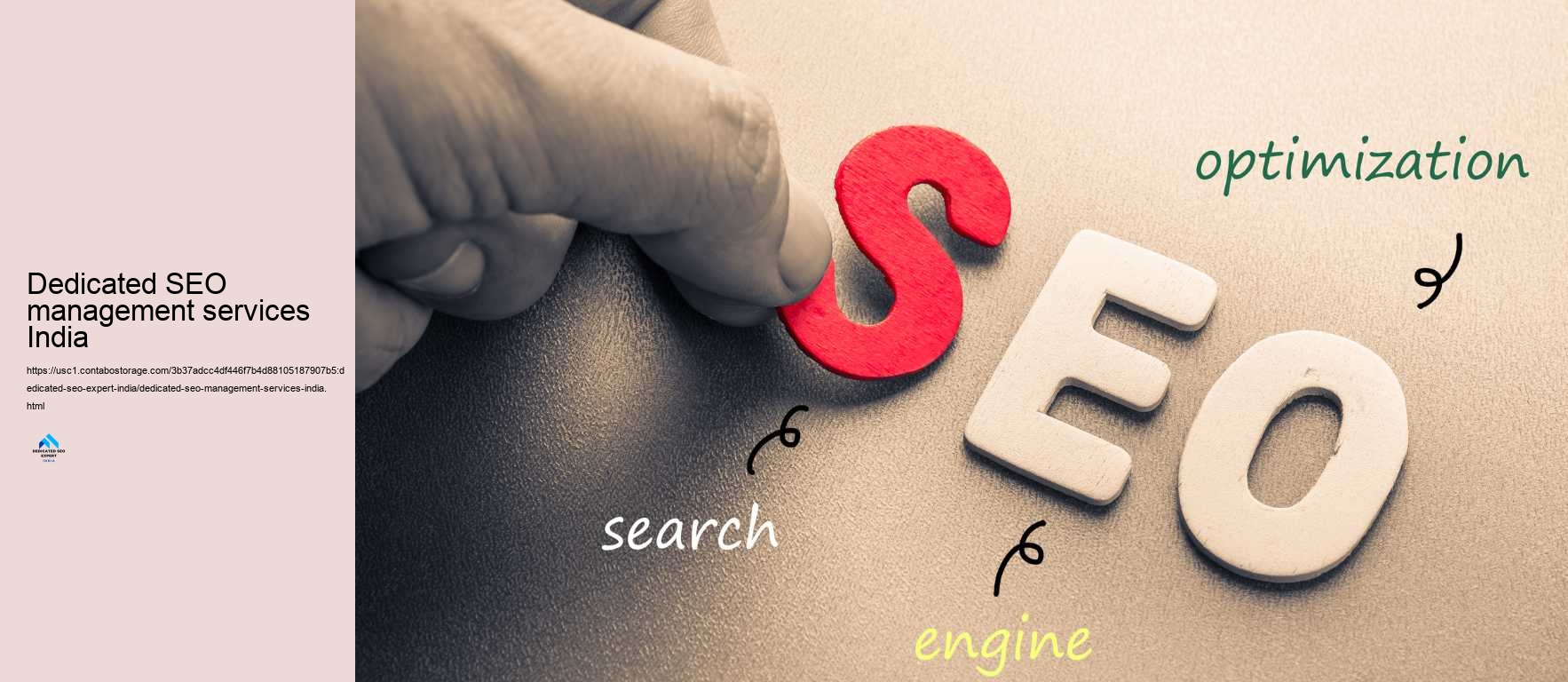 Dedicated SEO management services India