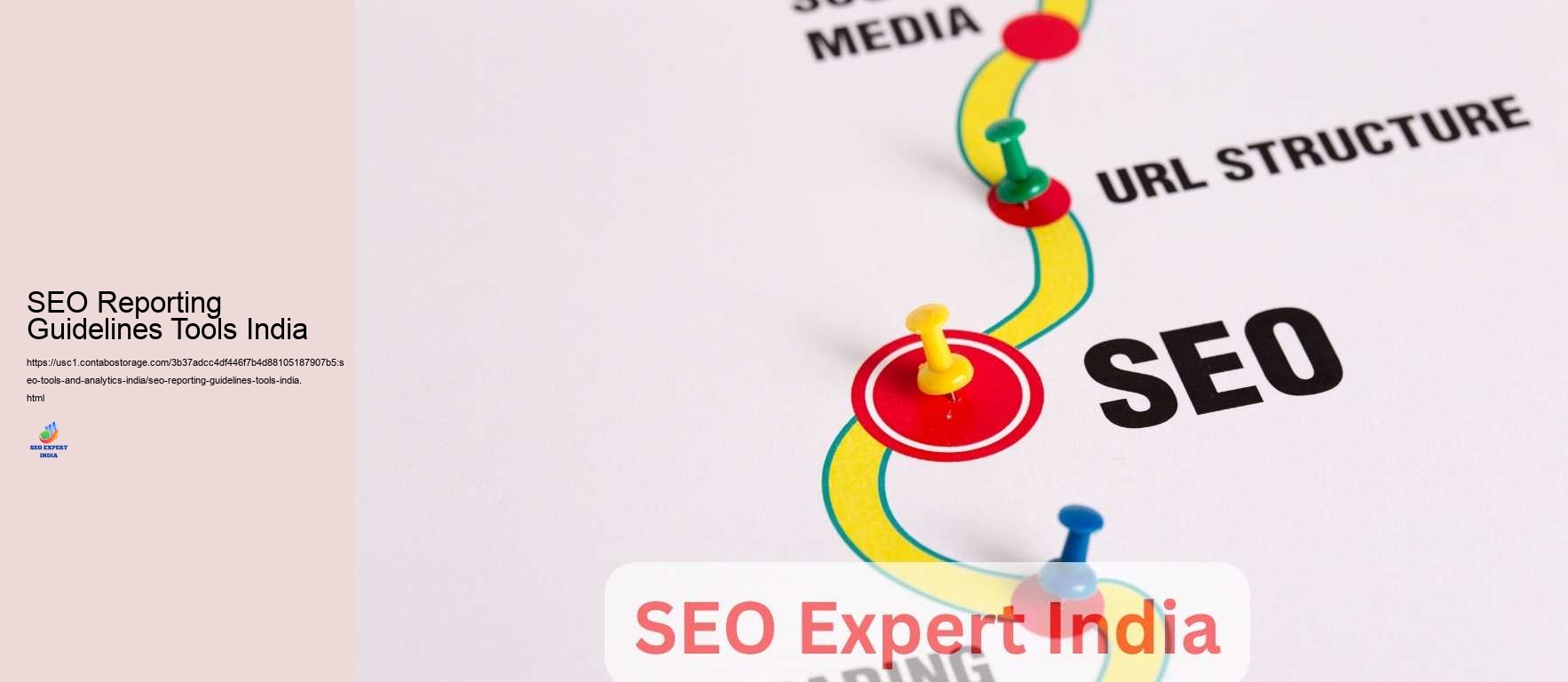 SEO Reporting Guidelines Tools India