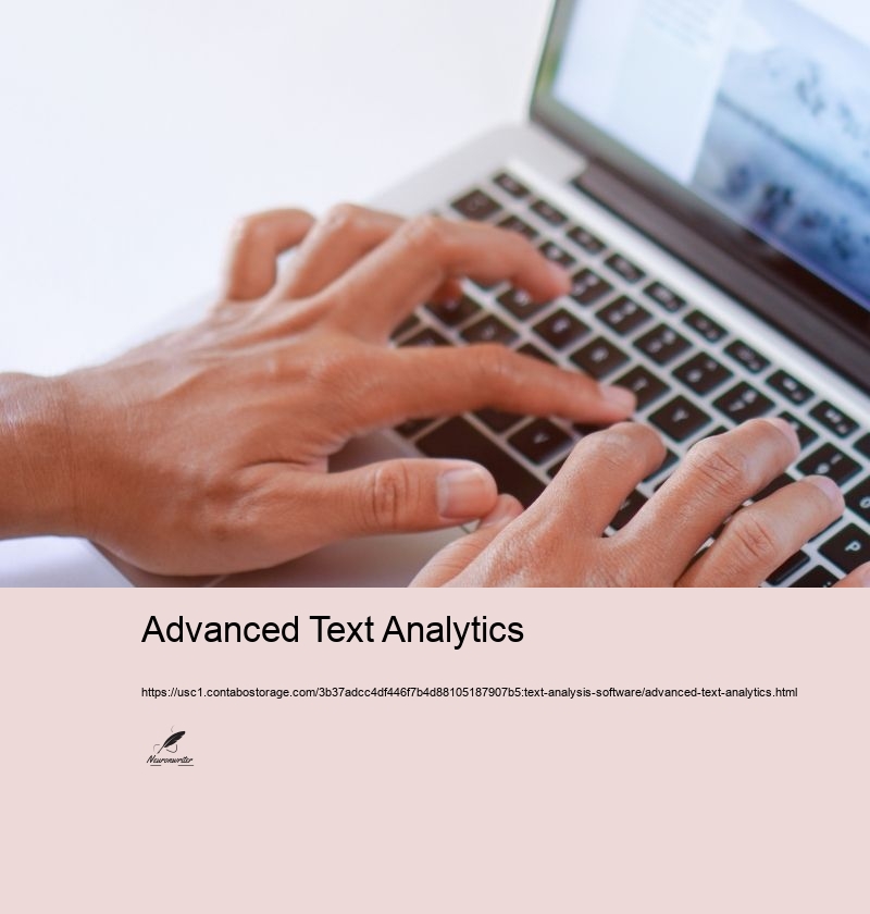 Advanced Text Analytics