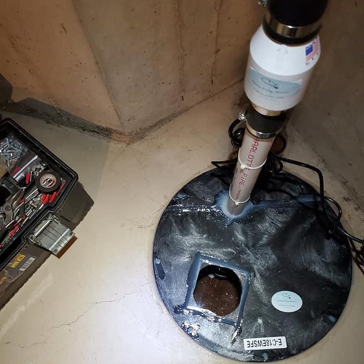 Outdoor Sump Pump Installation