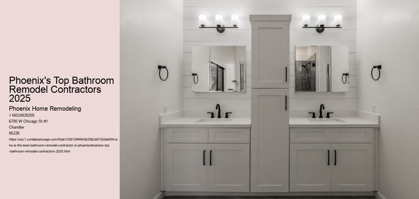 Phoenix's Top Bathroom Remodel Contractors 2025