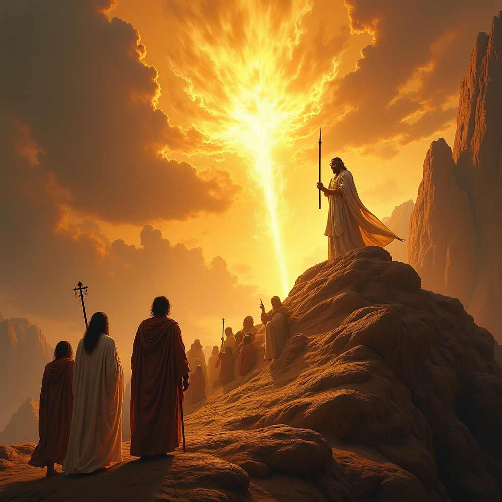 Cover image for Exodus Chapter 32: The Golden Calf and Moses' Intercession