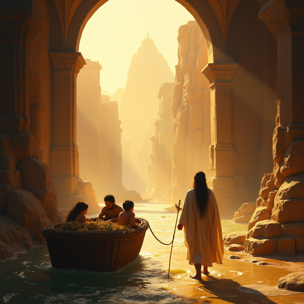 Cover image for Exodus Chapter 2: The Birth and Early Life of Moses