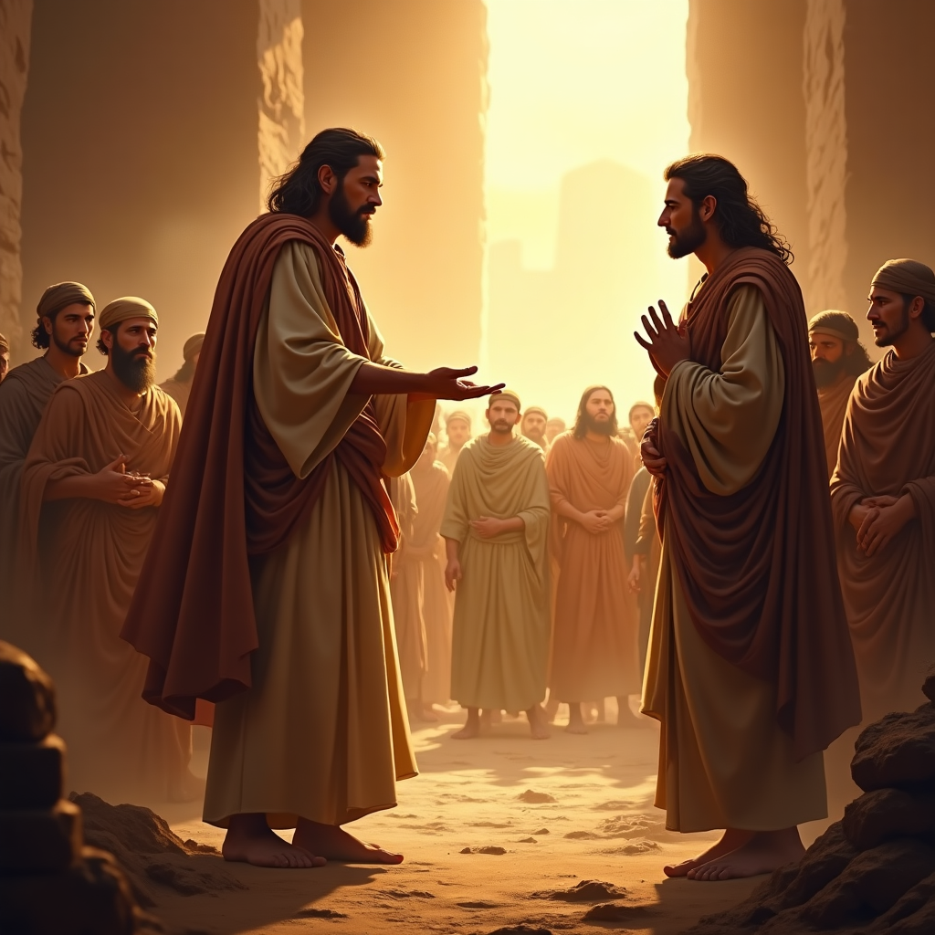 Cover image for Exodus Chapter 5: Moses Confronts Pharaoh