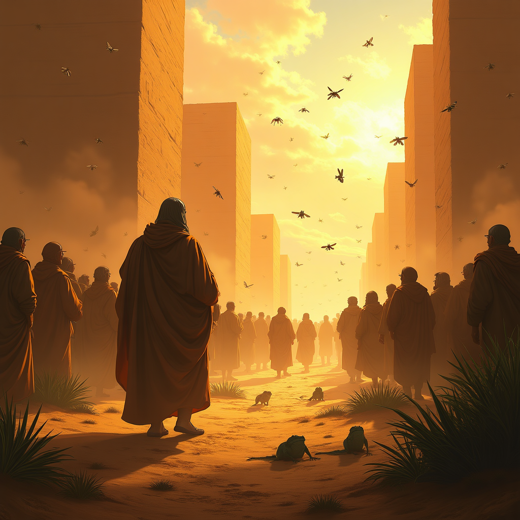 Cover image for Exodus Chapter 8: The Plagues of Egypt