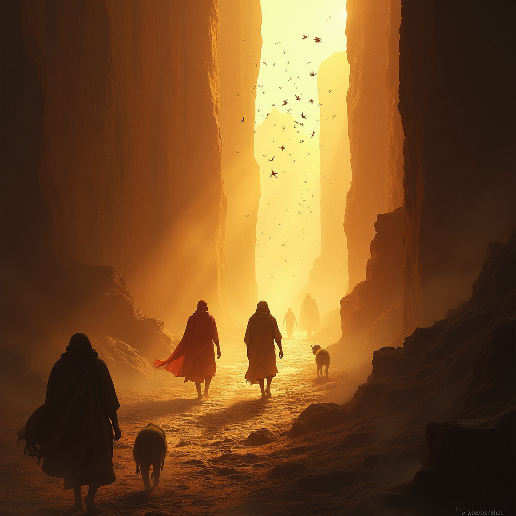 Cover image for Exodus Chapter 10: The Plagues of Locusts and Darkness