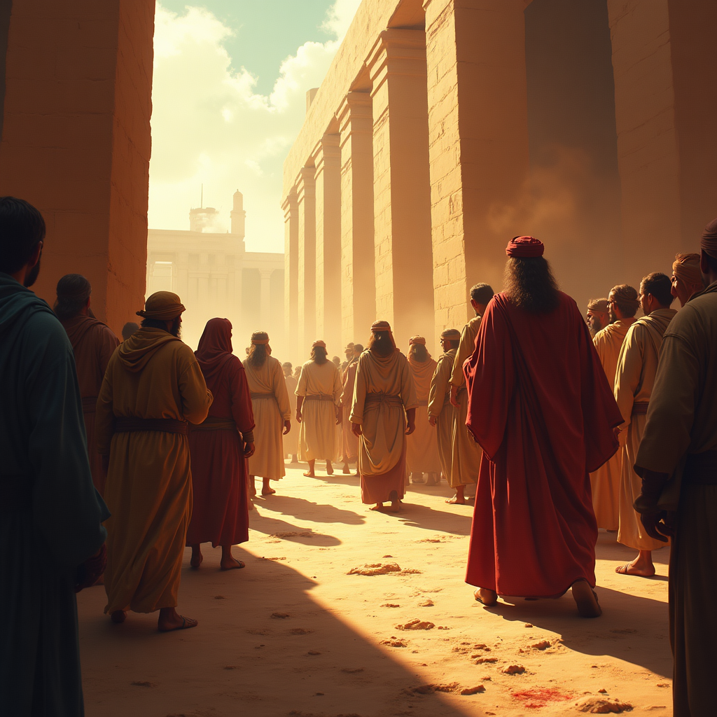 Cover image for Exodus Chapter 12: The Passover and Exodus
