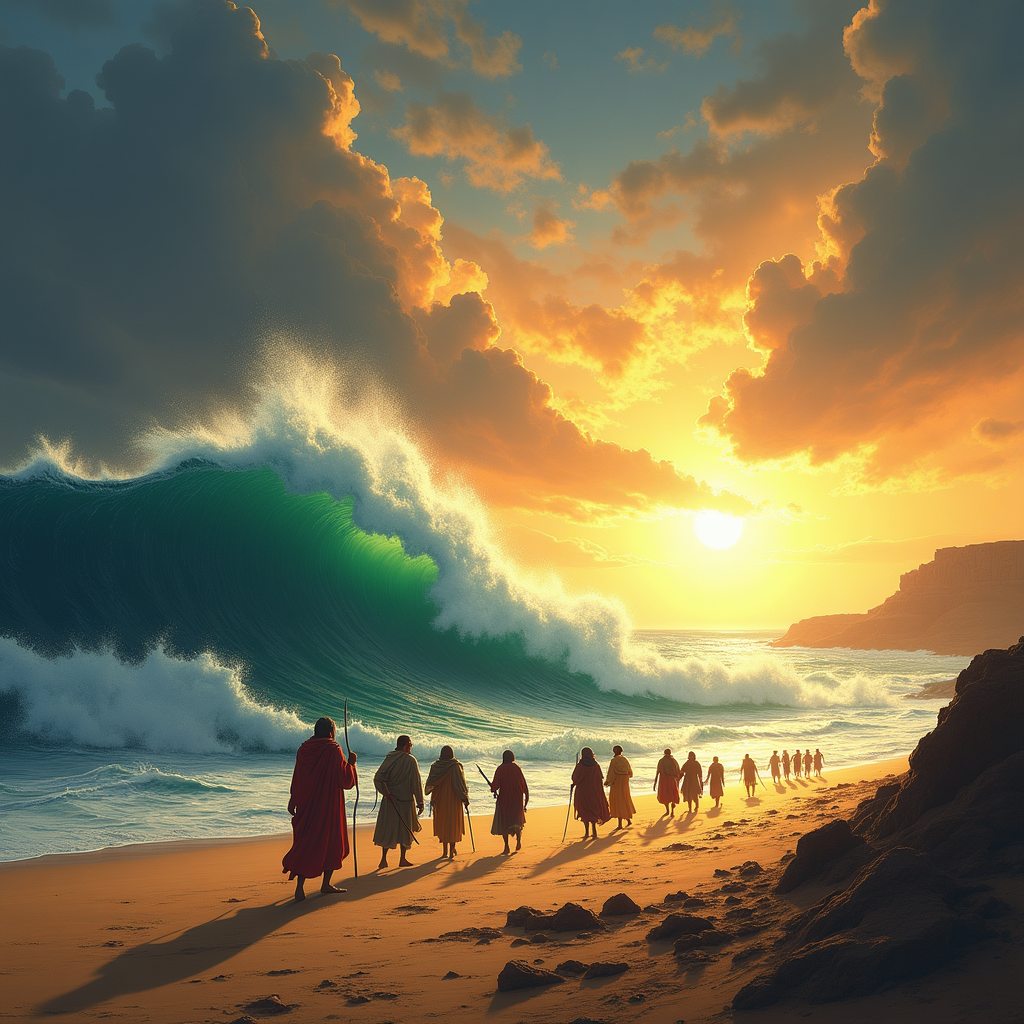 Cover image for Exodus Chapter 14: The Crossing of the Red Sea