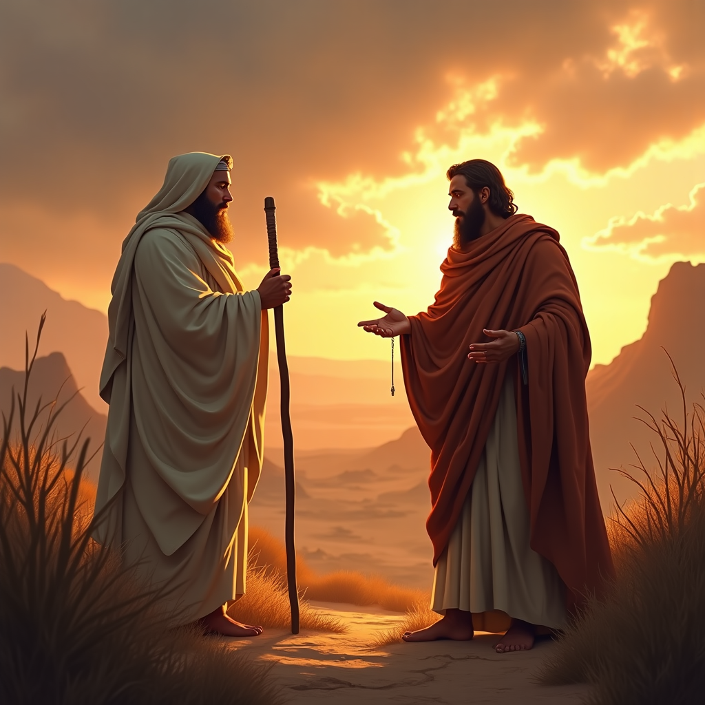 Cover image for Exodus Chapter 18: Jethro's Counsel to Moses