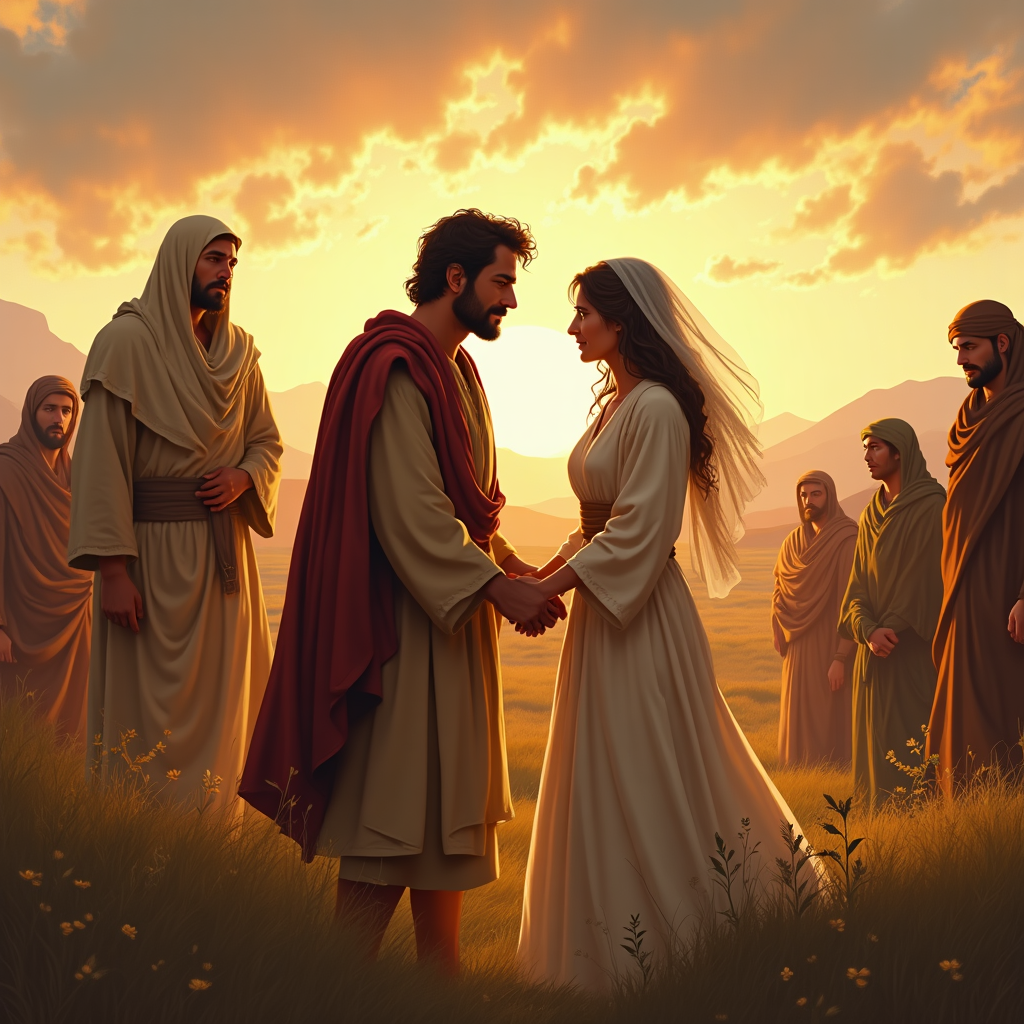 Cover image for Genesis Chapter 29: Jacob Meets Rachel and Marries